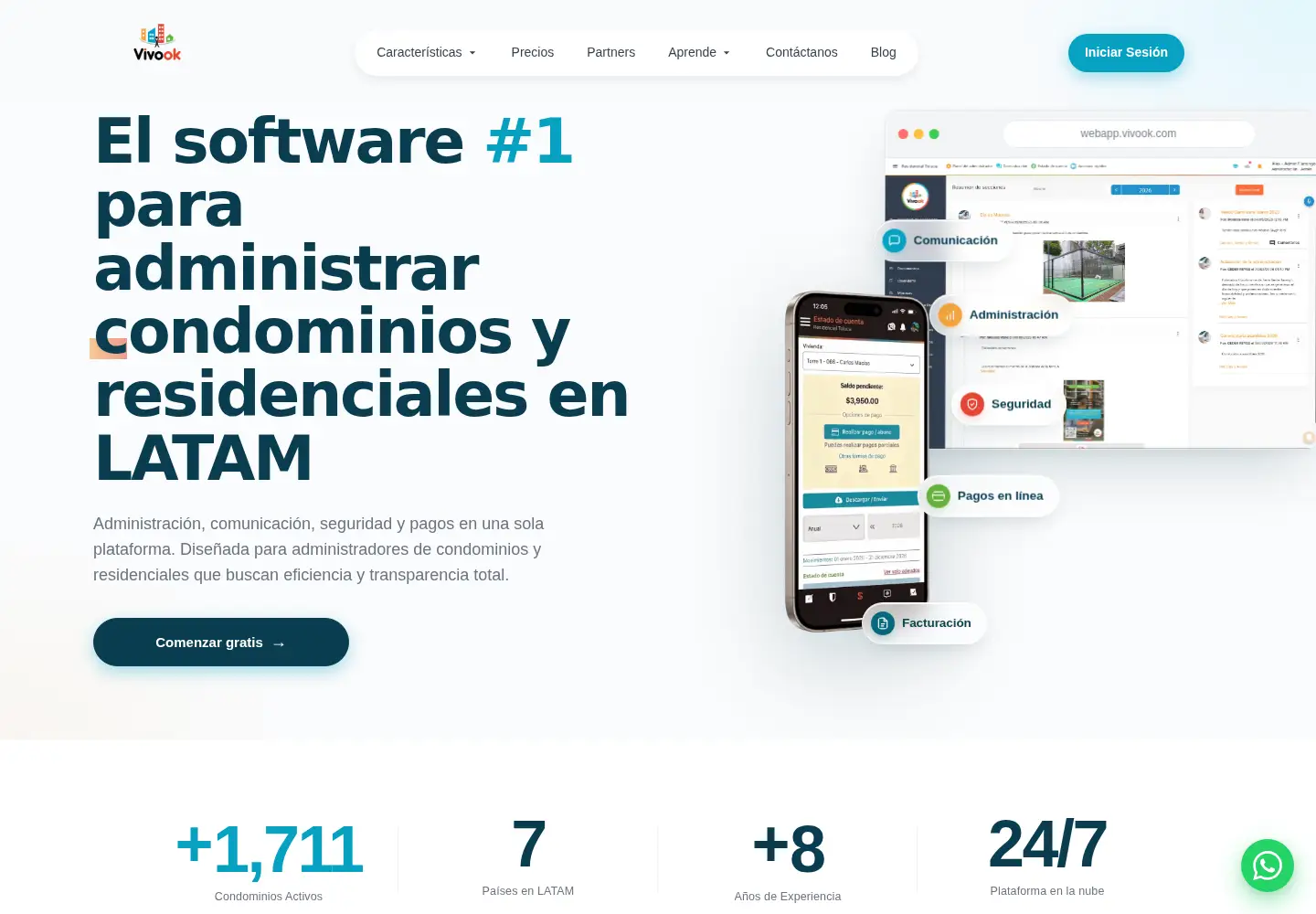 Screenshot of vivook.com