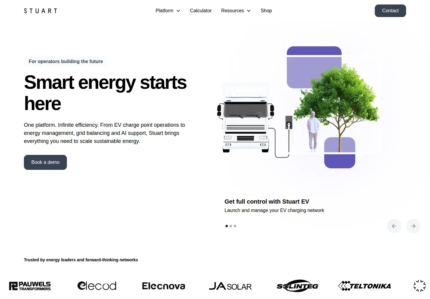 Screenshot of stuart.energy