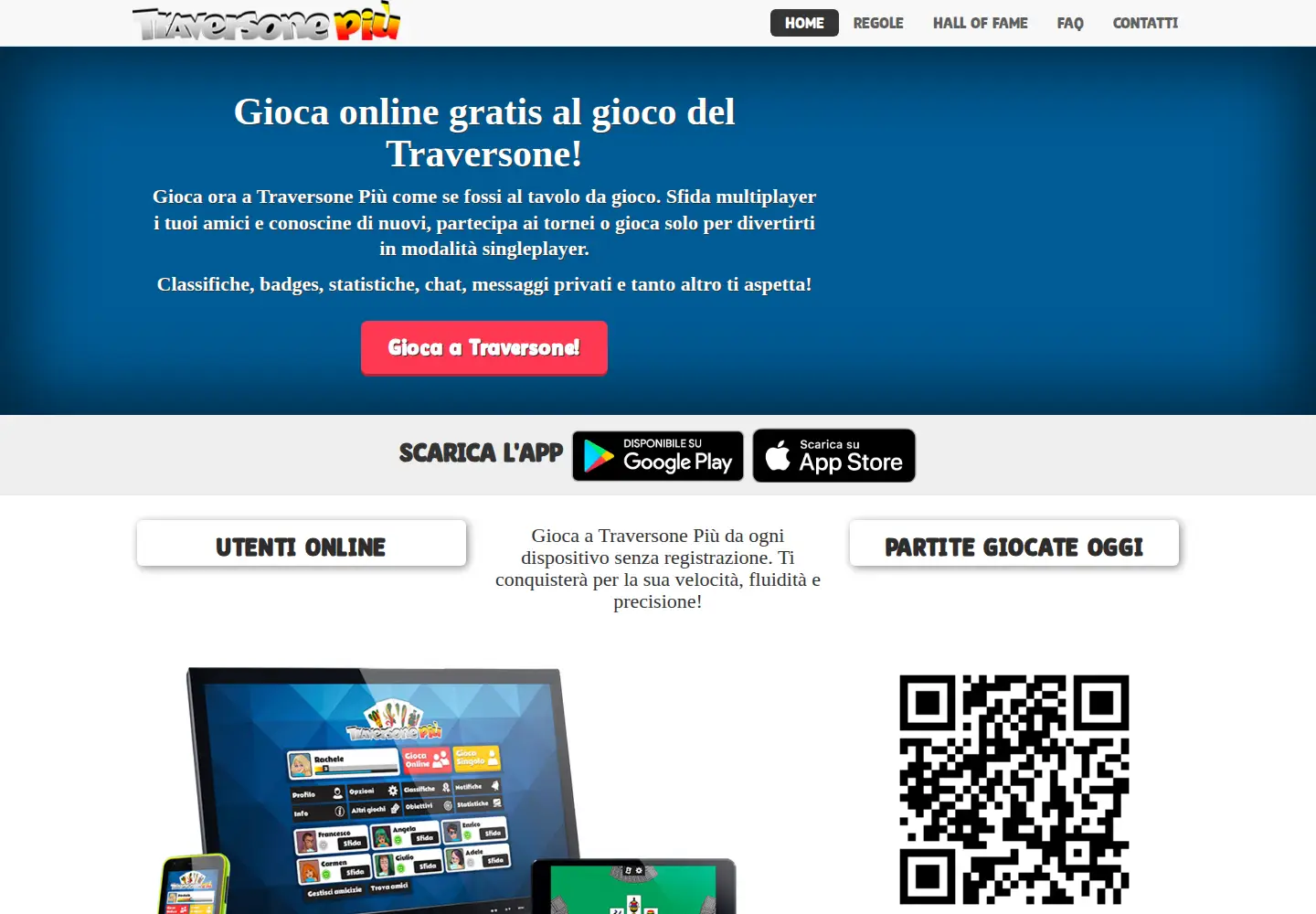 Screenshot of traversonepiu.it