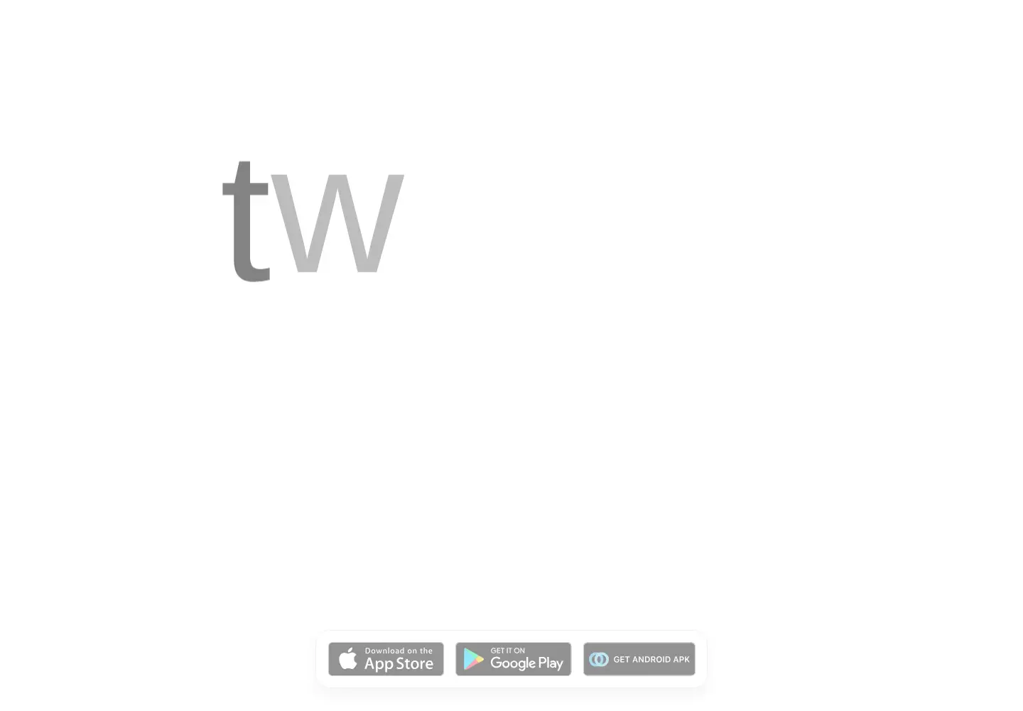 Captured homepage of twin.me in the current scan