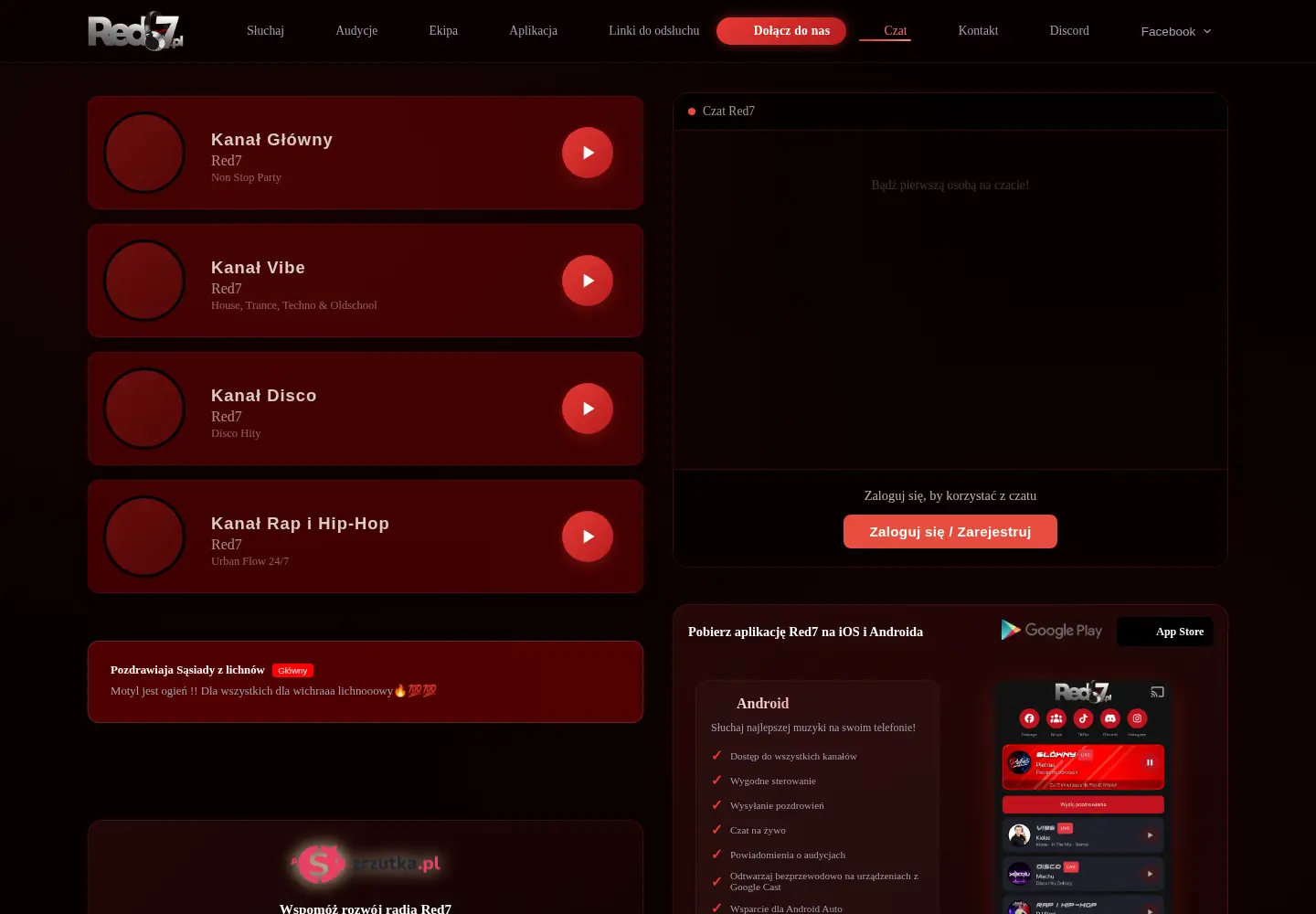Screenshot of red7.pl