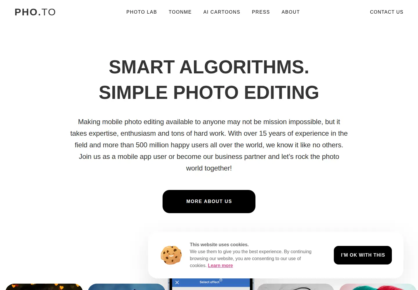 Screenshot of pho.to