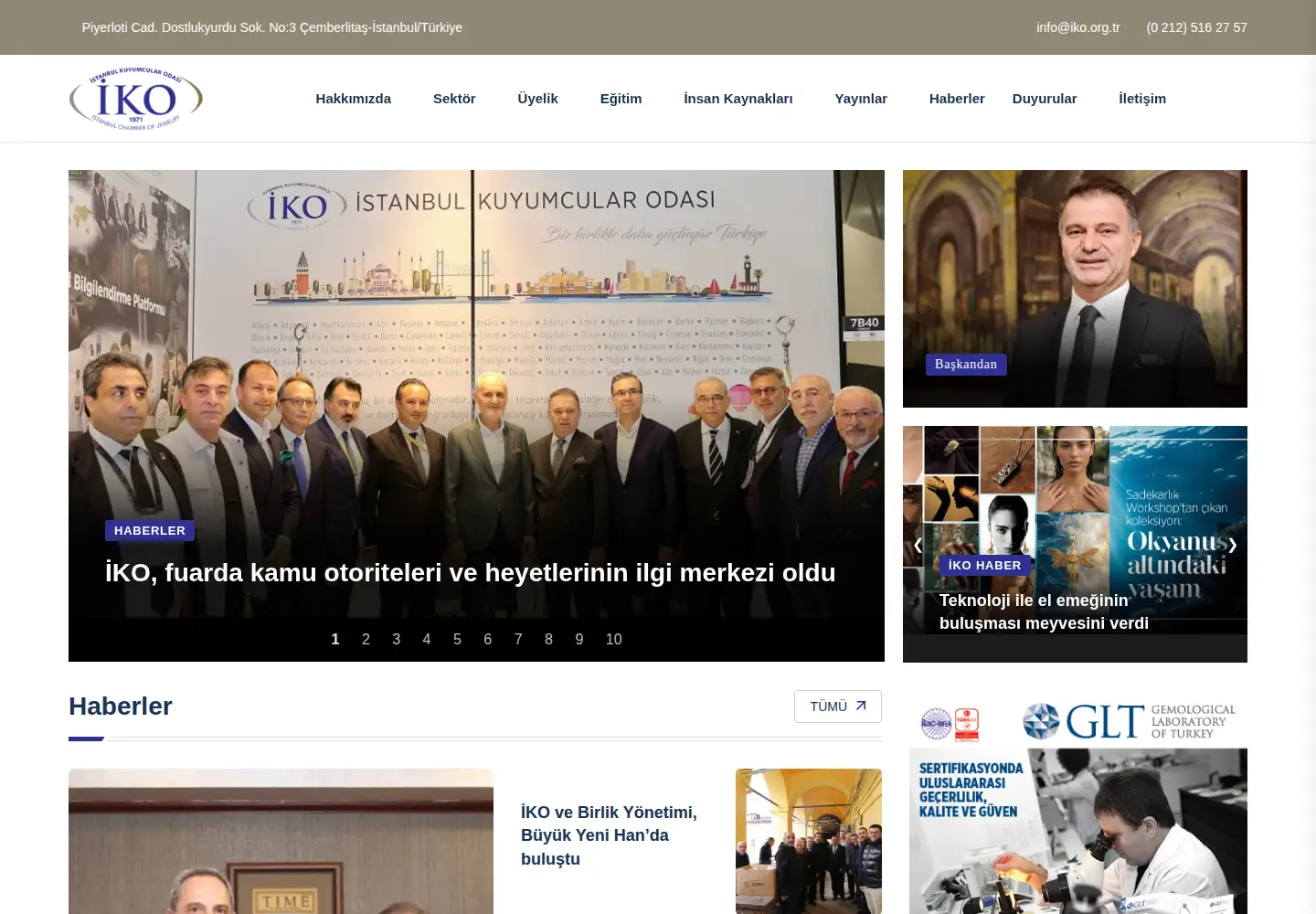 Screenshot of iko.org.tr