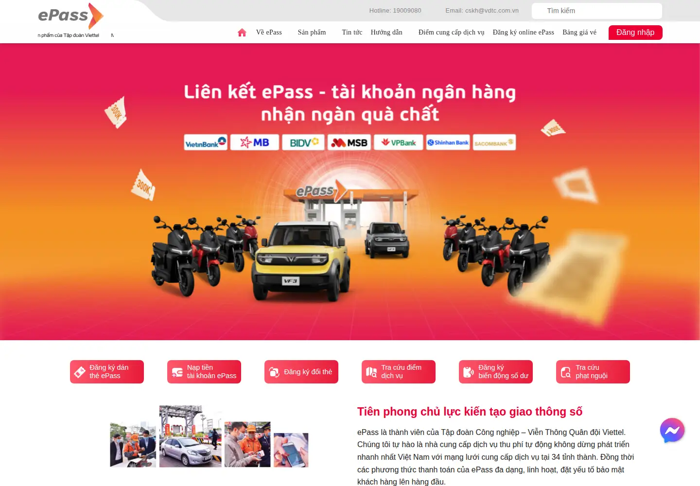 Captured homepage of giaothongso.com.vn in the current scan