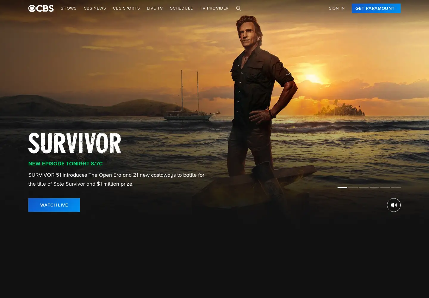 Screenshot of cbsradio.com
