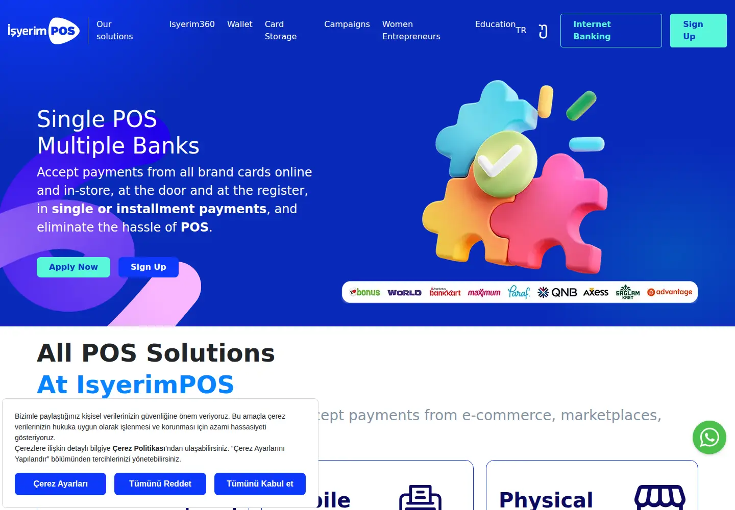 Screenshot of isyerimpos.com