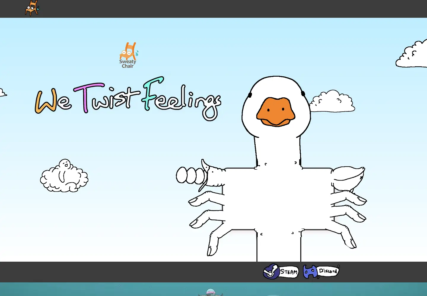 Screenshot of sweatychair.com