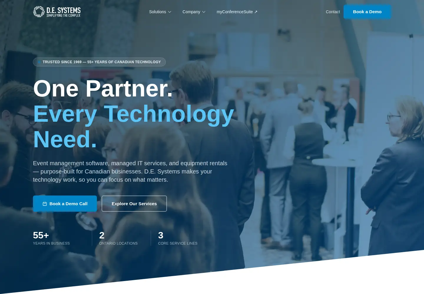 Screenshot of desystems.com