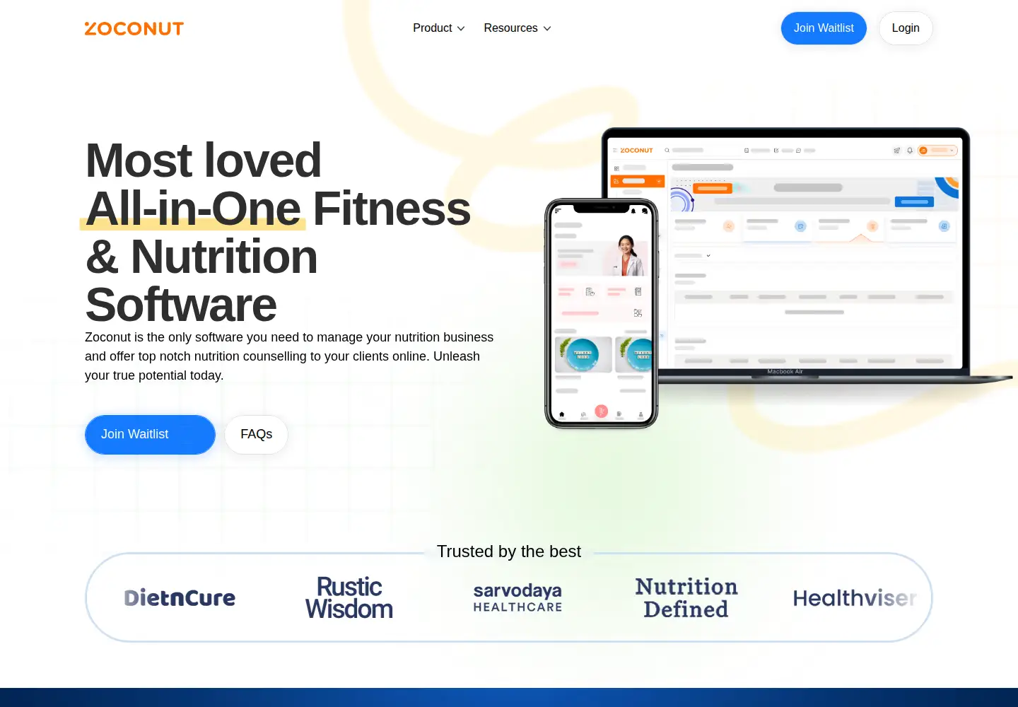 Screenshot of zoconut.com