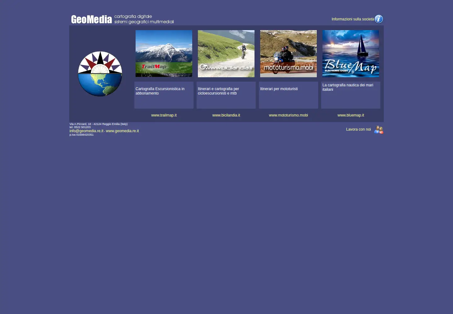 Screenshot of geomedia.re.it