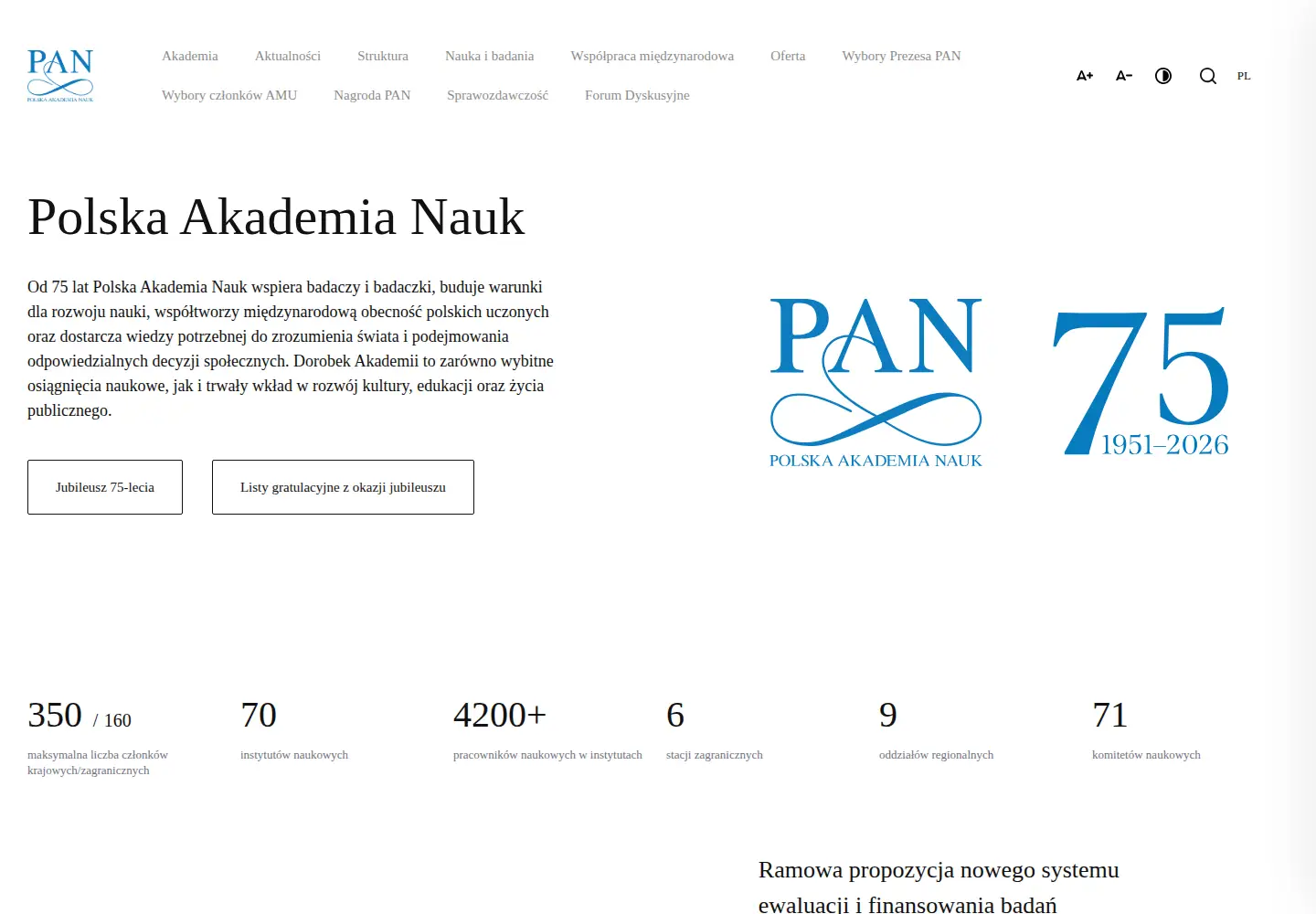 Screenshot of pan.pl
