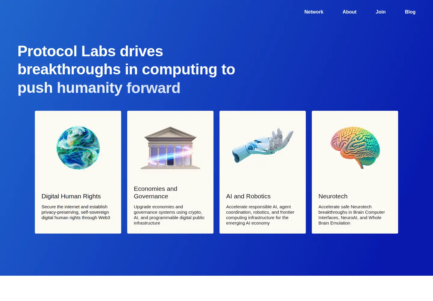 Screenshot of protocol.ai
