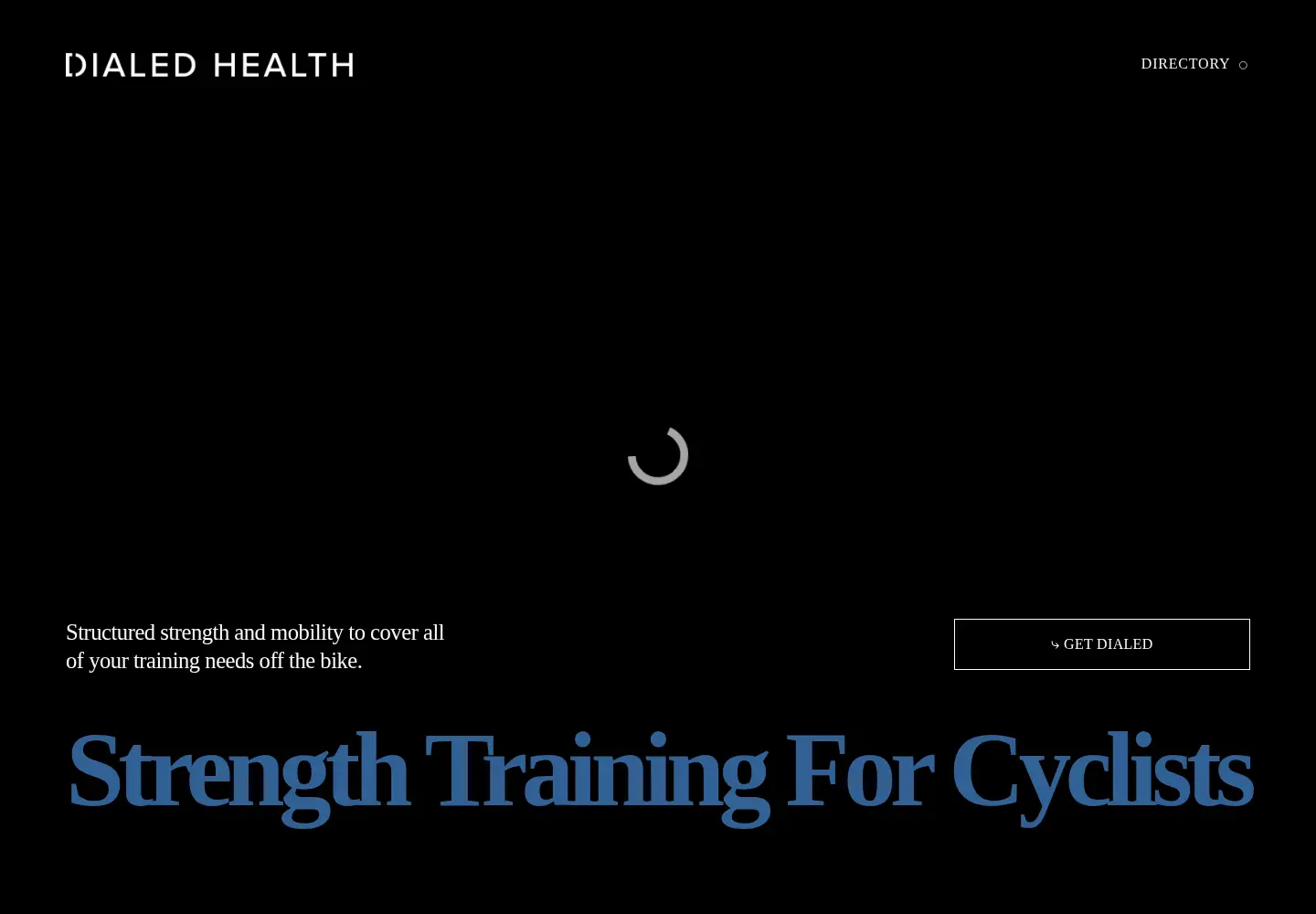 Screenshot of dialedhealth.com