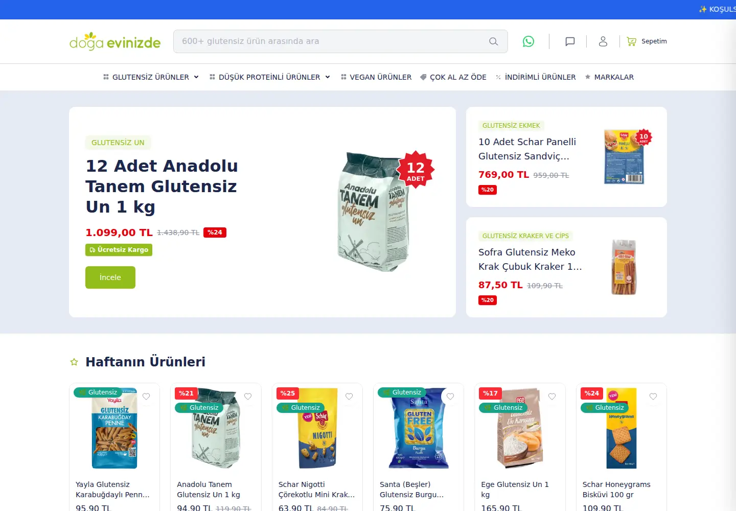 Screenshot of dogaevinizde.com
