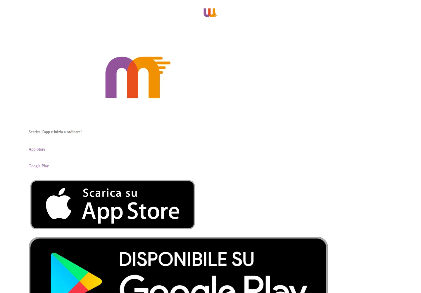 Captured homepage of domowedelivery.com in the current scan