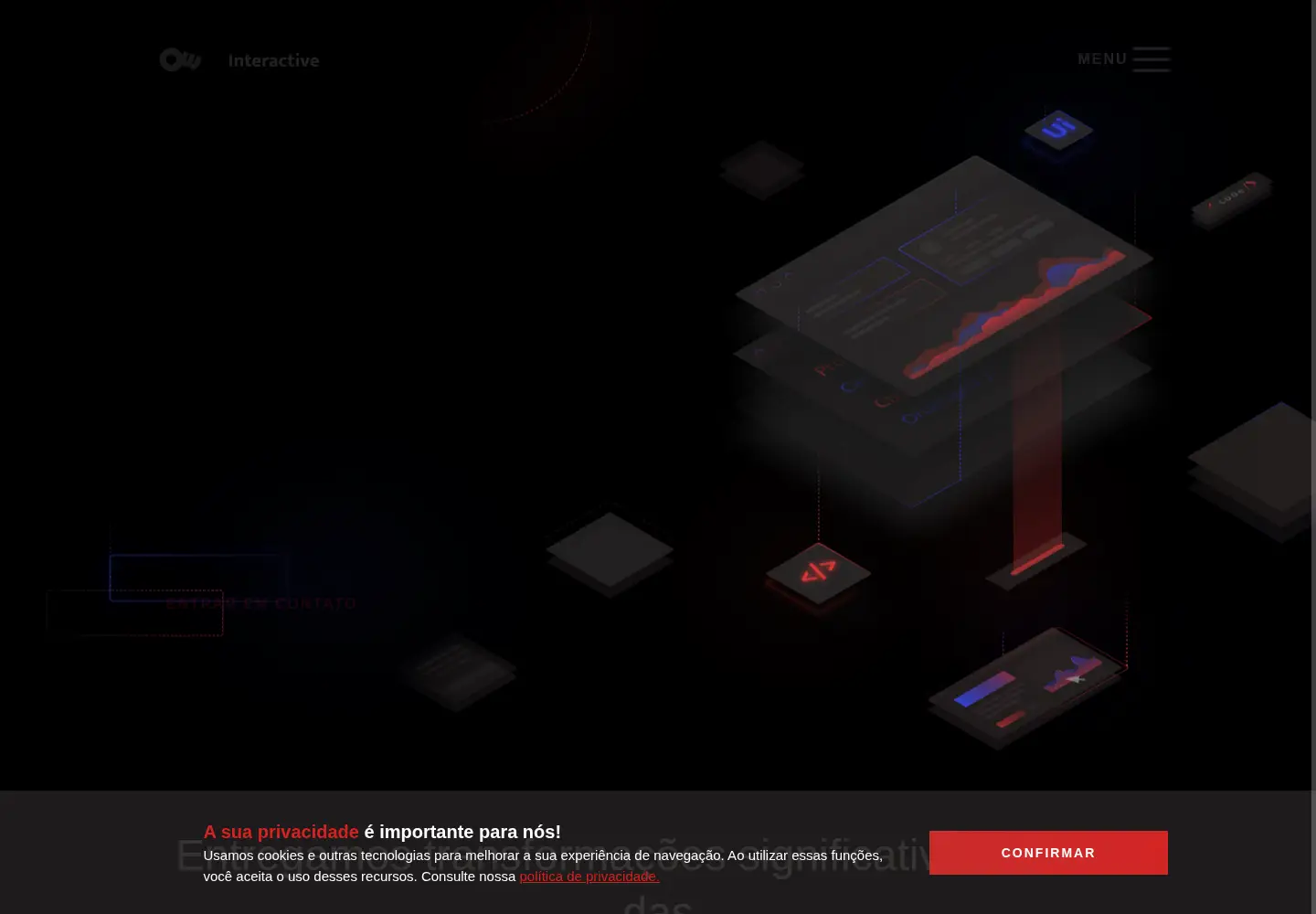 Captured homepage of owinteractive.com in the current scan