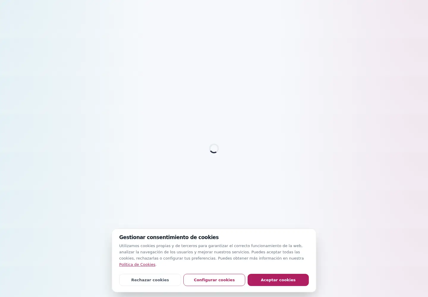 Captured homepage of patumovil.com in the current scan