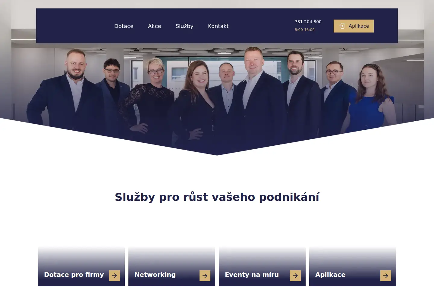 Screenshot of cct.cz