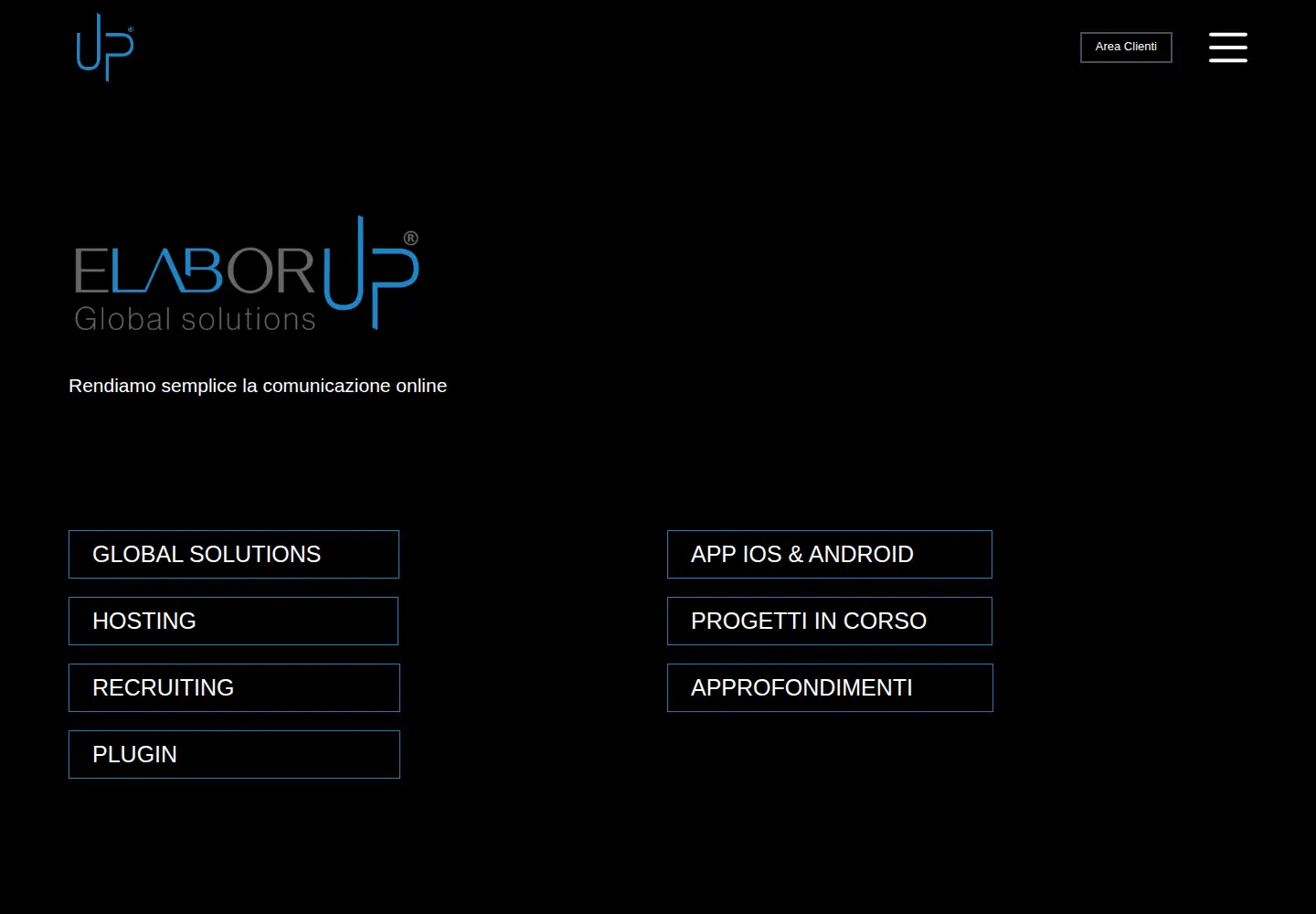 Screenshot of elaborup.it