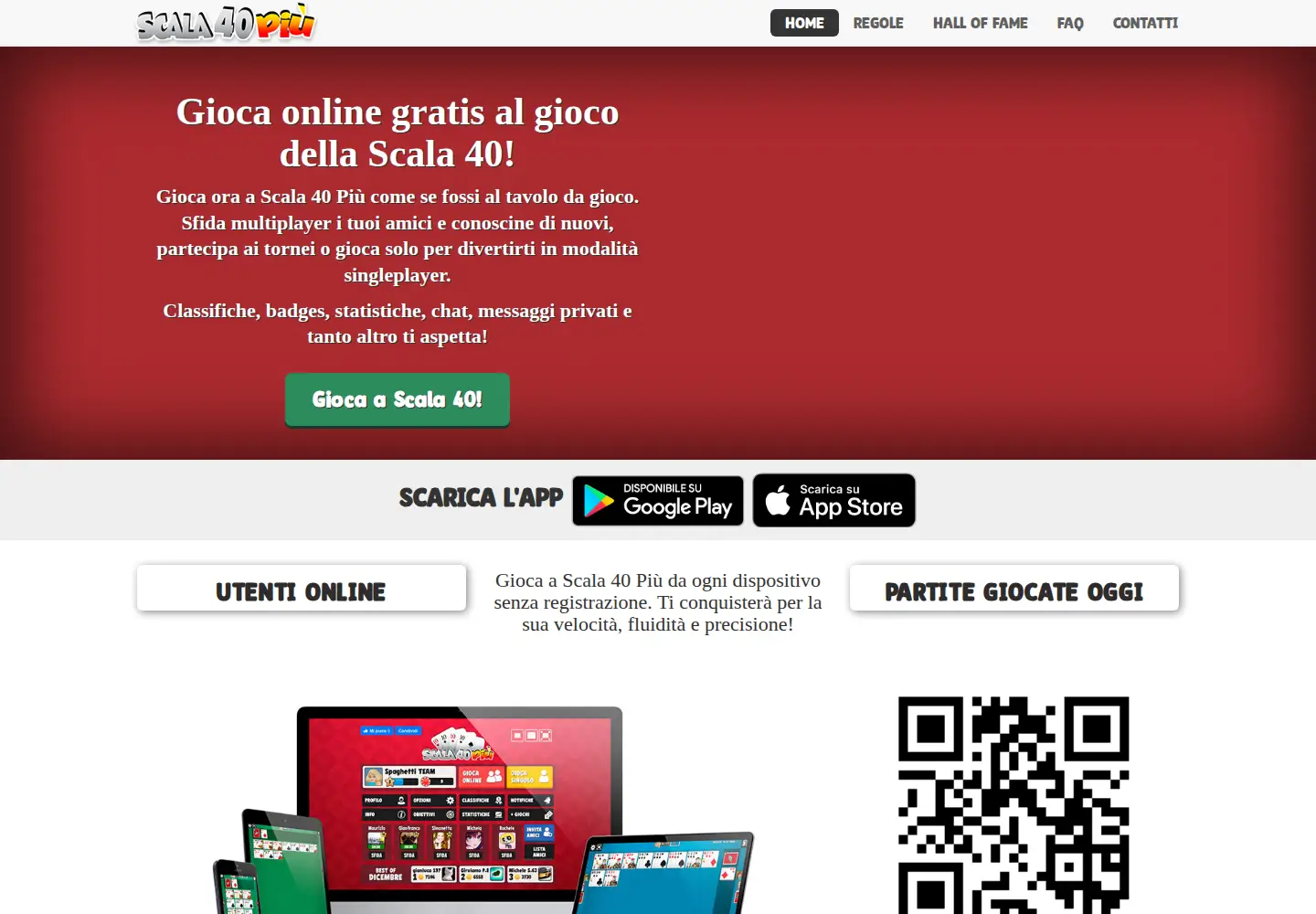 Screenshot of scala40piu.it