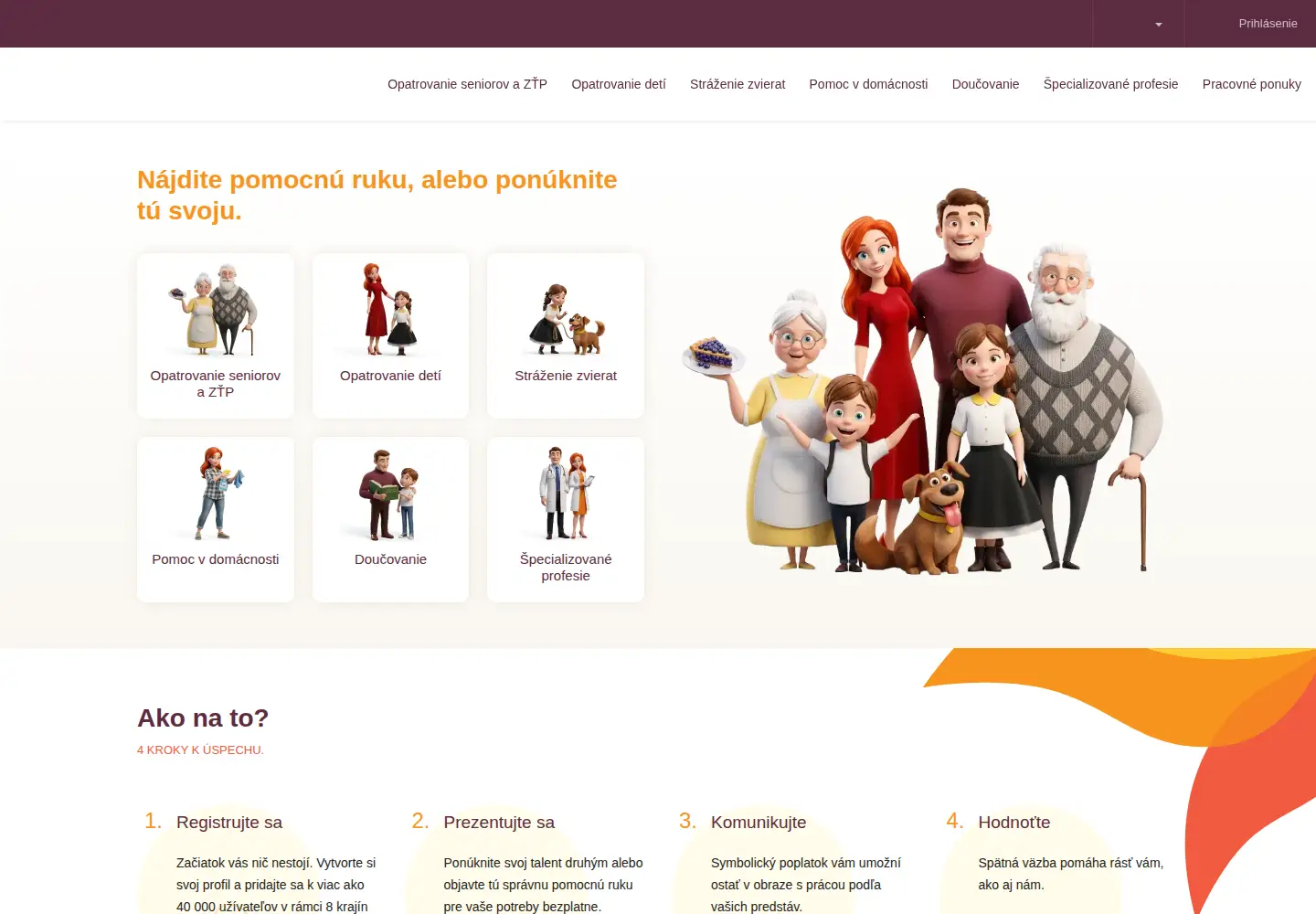 Captured homepage of fermeria.sk in the current scan