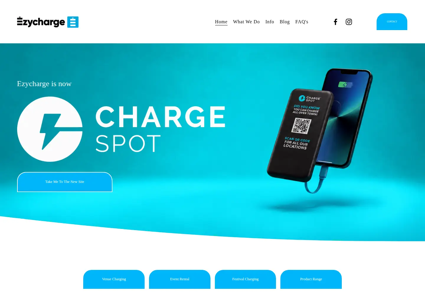 Screenshot of ezycharge.com.au