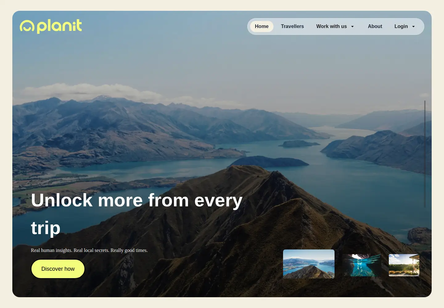 Screenshot of planit.co