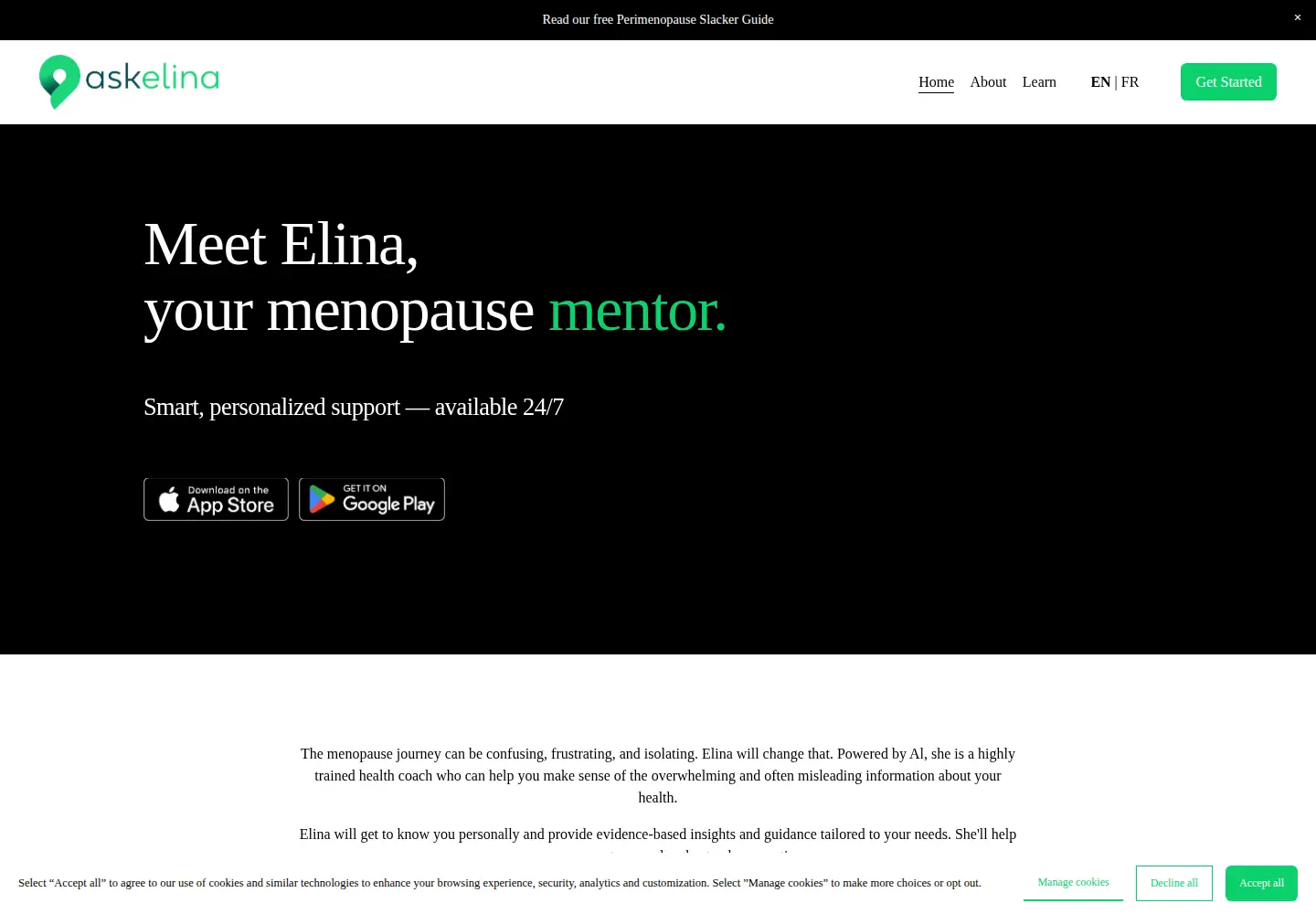 Captured homepage of askelina.com in the current scan