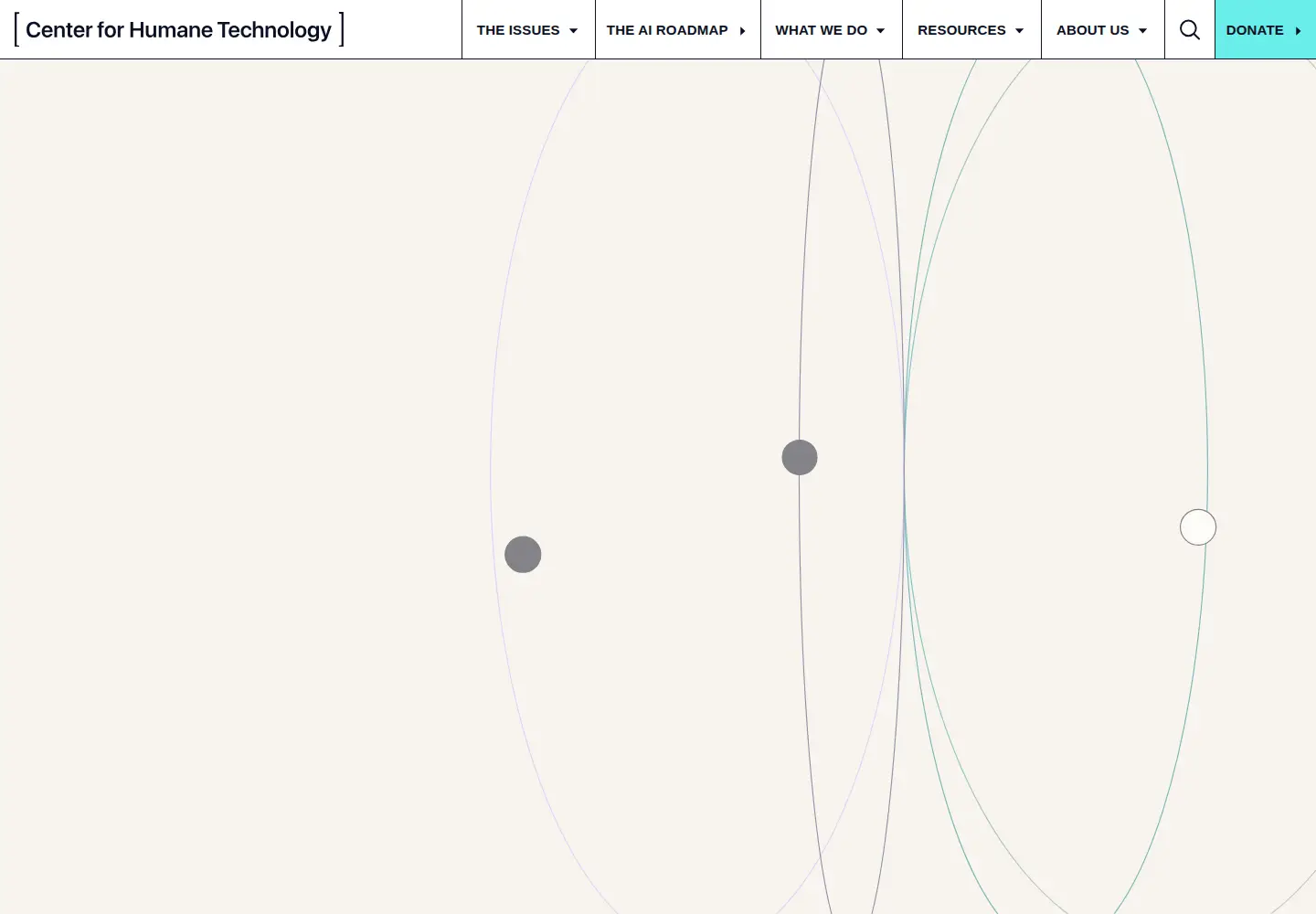 Screenshot of humanetech.com