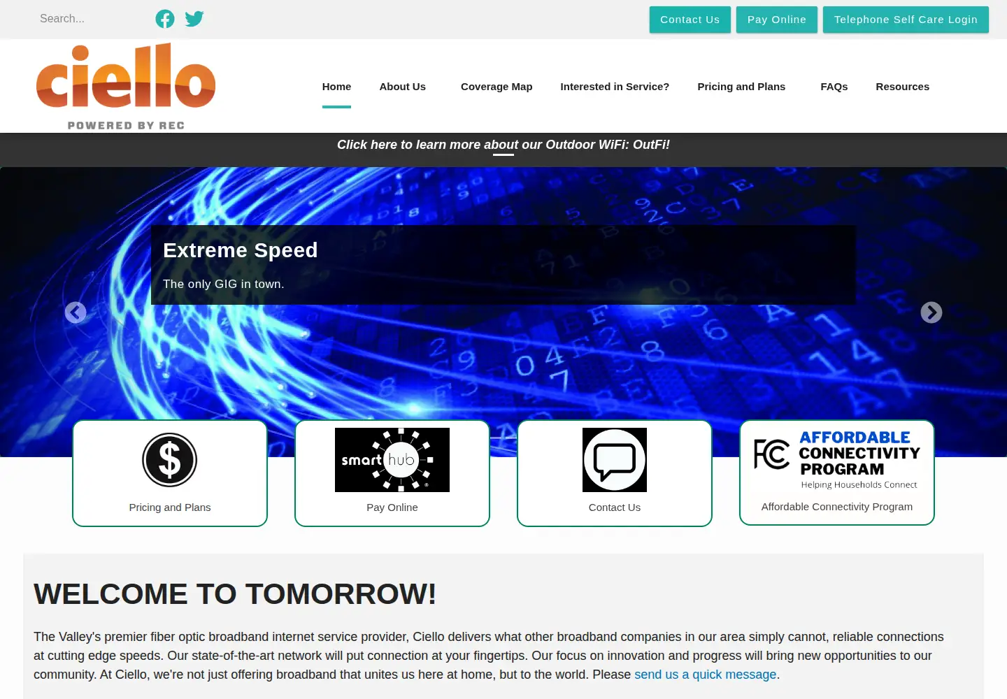 Screenshot of ciello.com