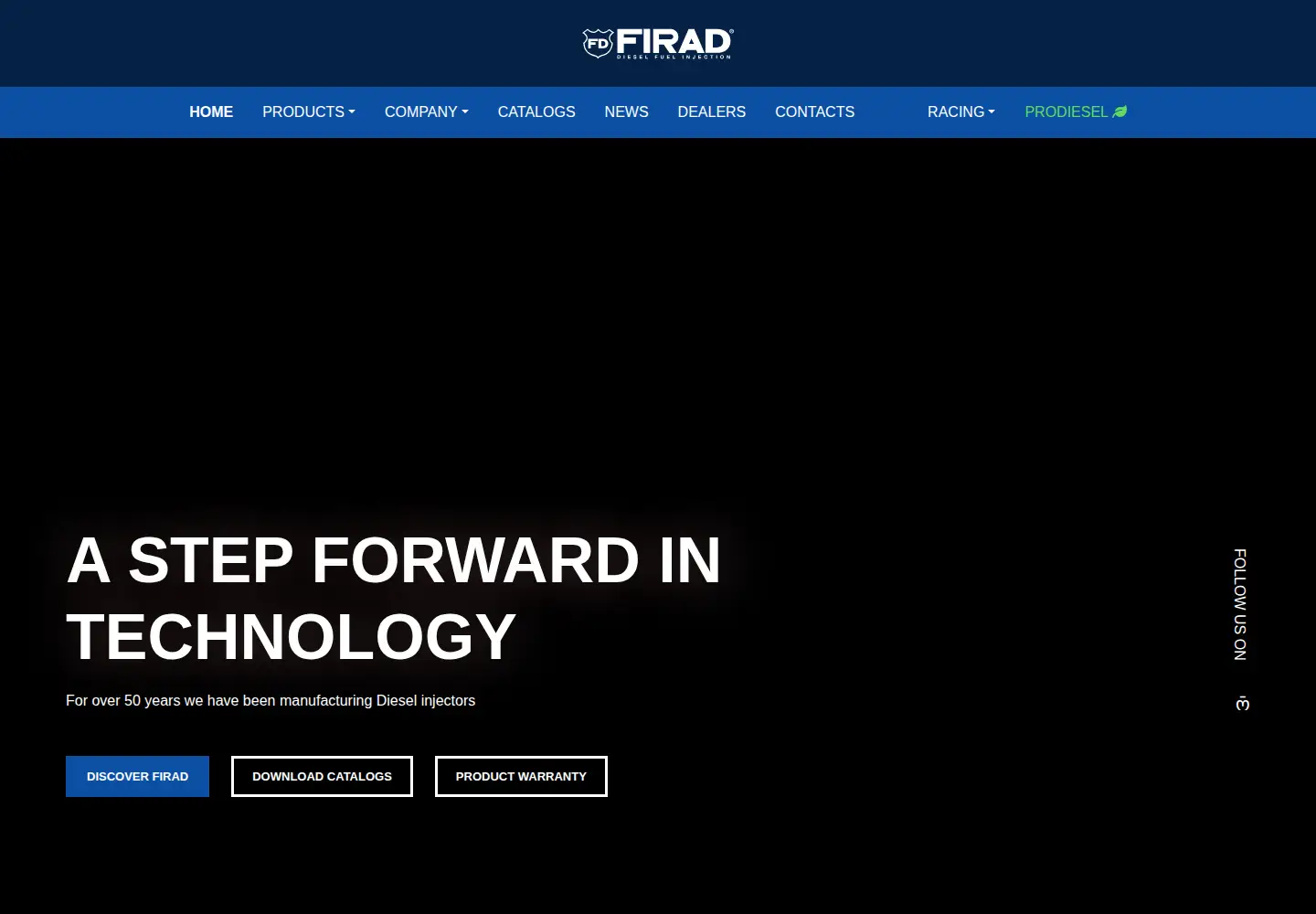 Screenshot of firad.com