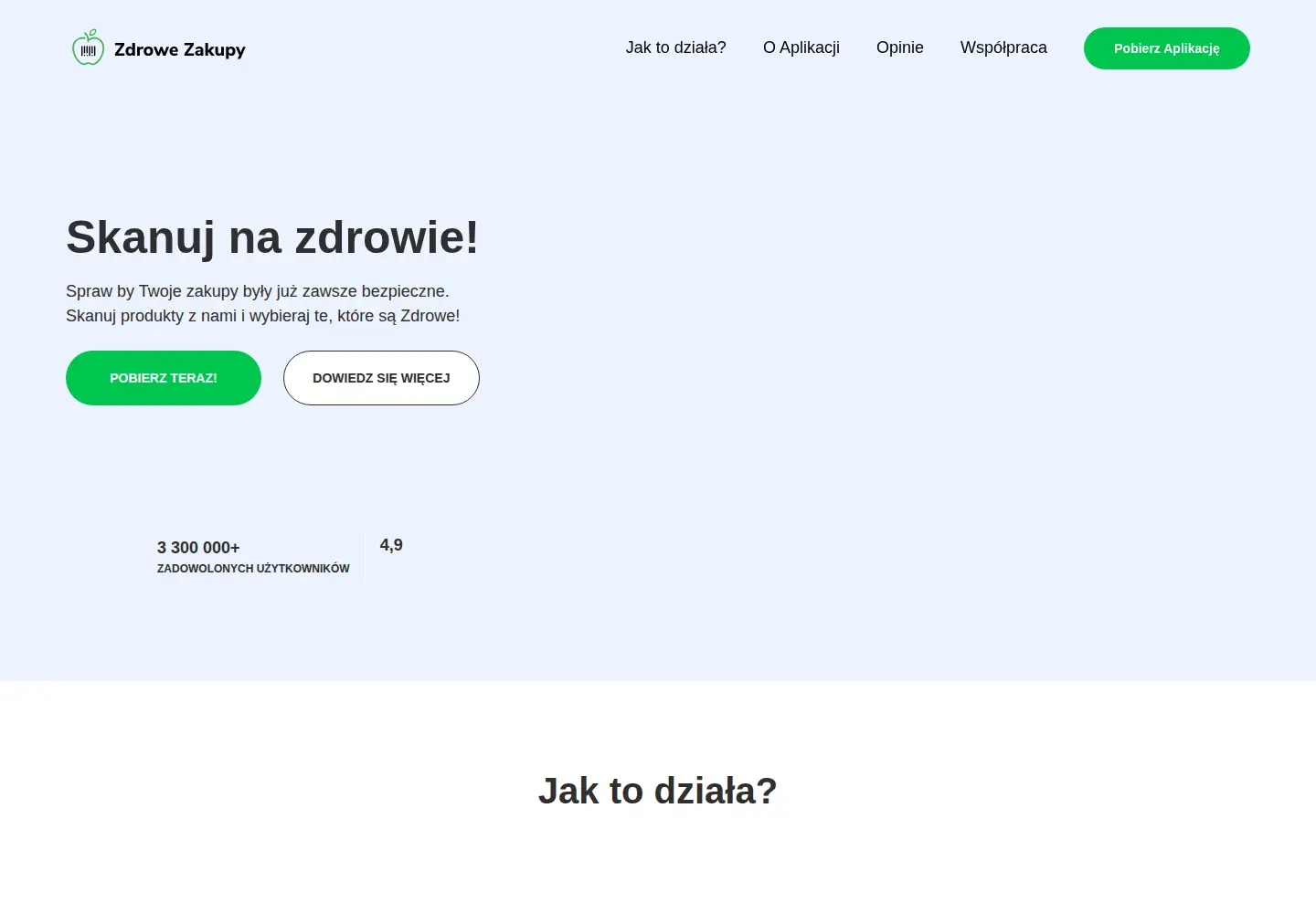 Screenshot of zdrowezakupy.org