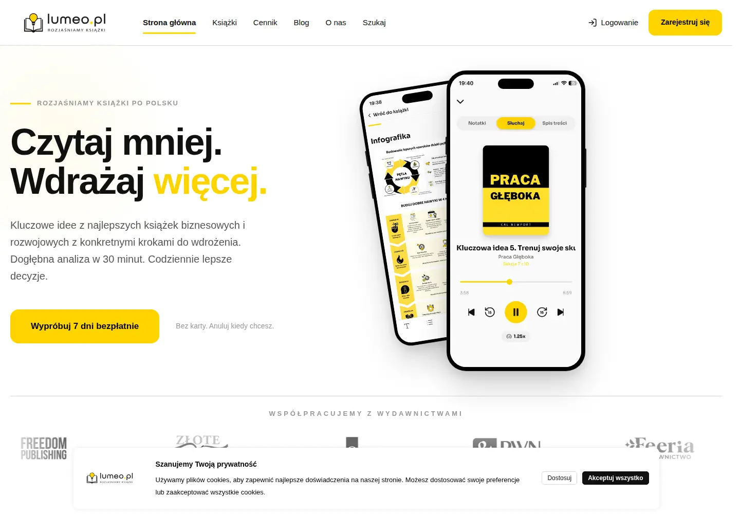 Captured homepage of lumeo.pl in the current scan