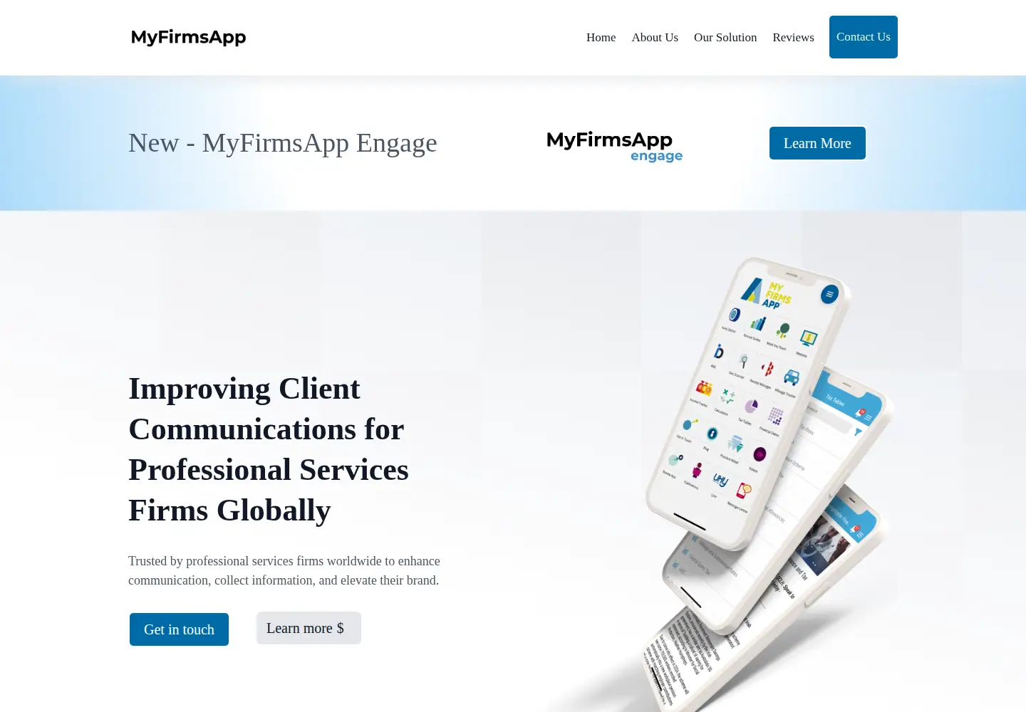Screenshot of myfirmsapp.co.uk