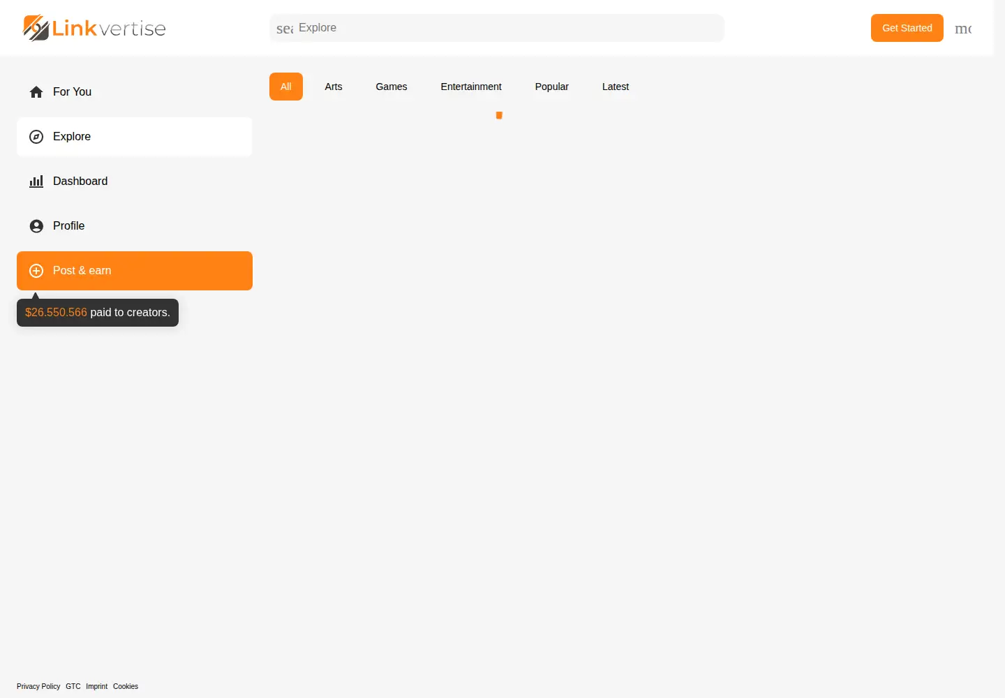 Screenshot of adf.ly