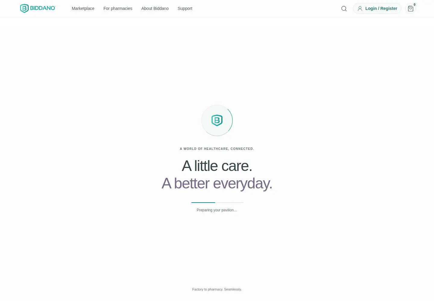 Screenshot of biddano.com