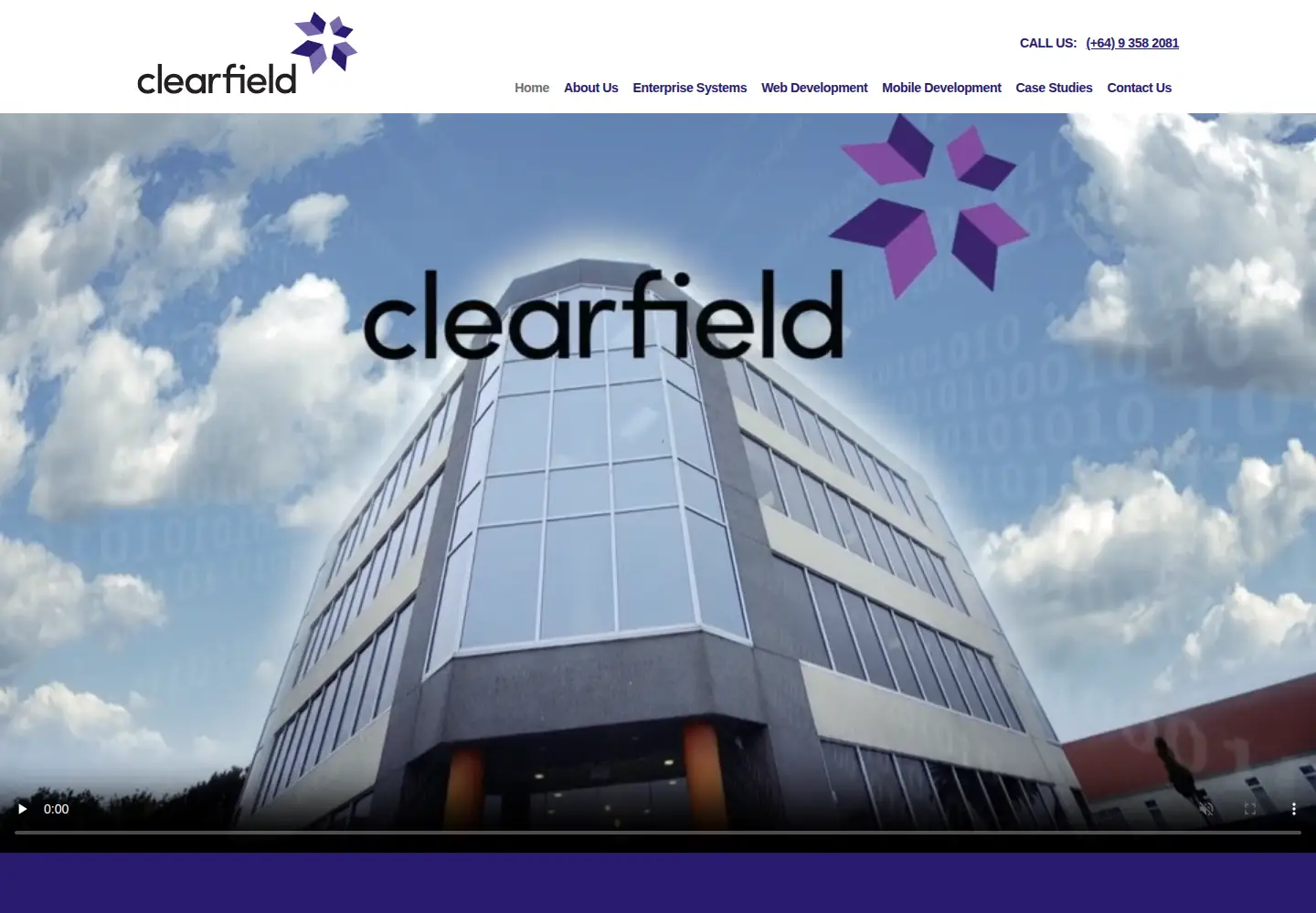 Screenshot of clearfield.com