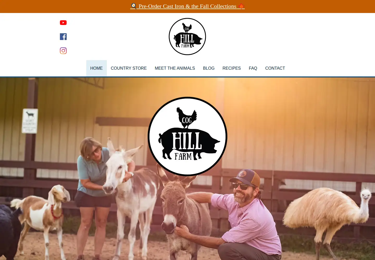 Screenshot of coghillfarm.com