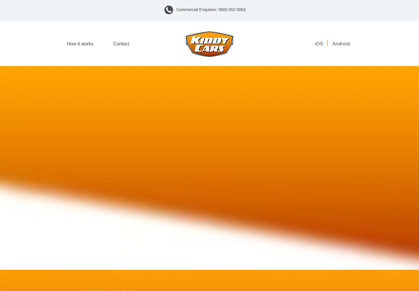 Screenshot of kiddycars.com