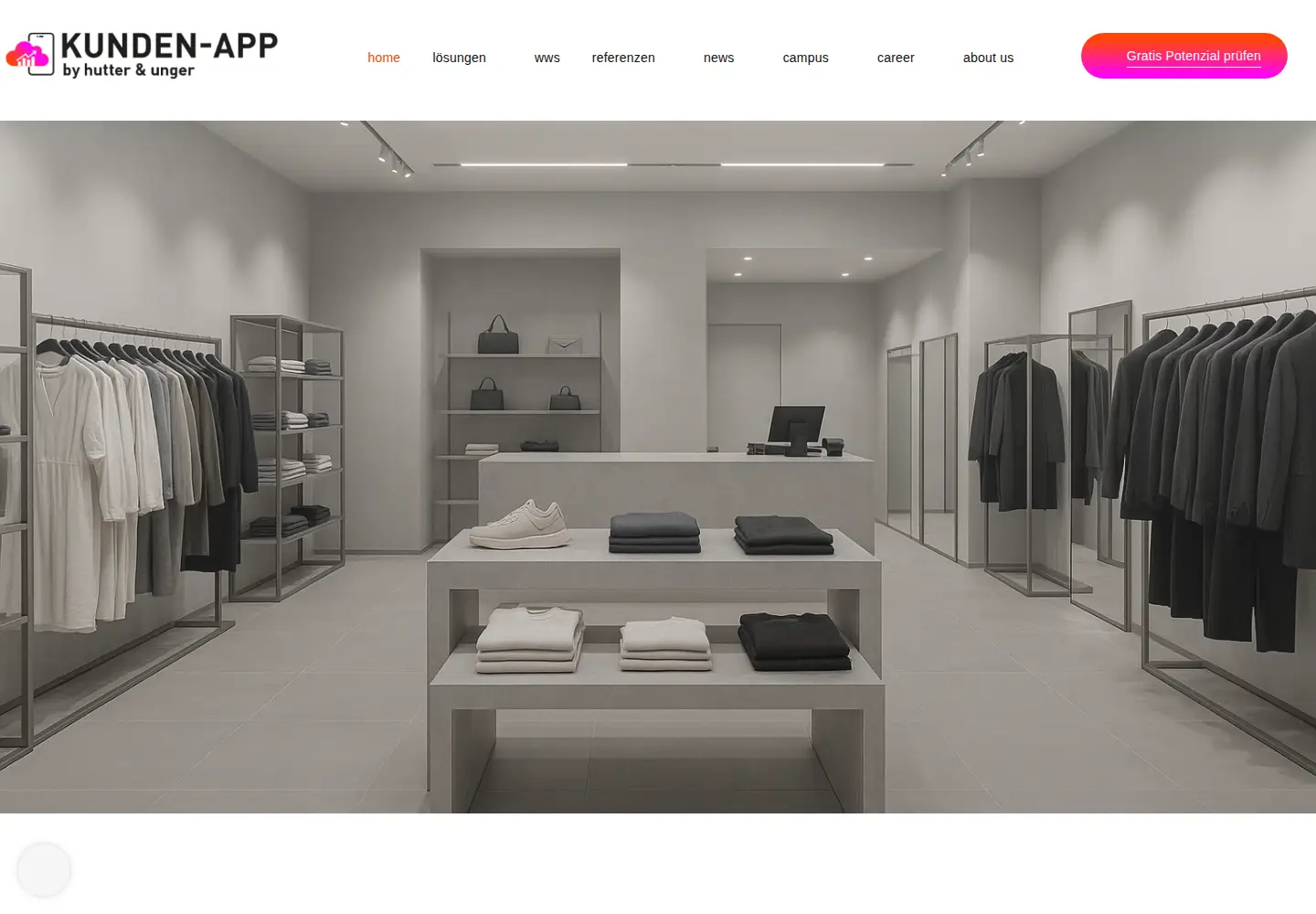 Screenshot of kunden-app.com