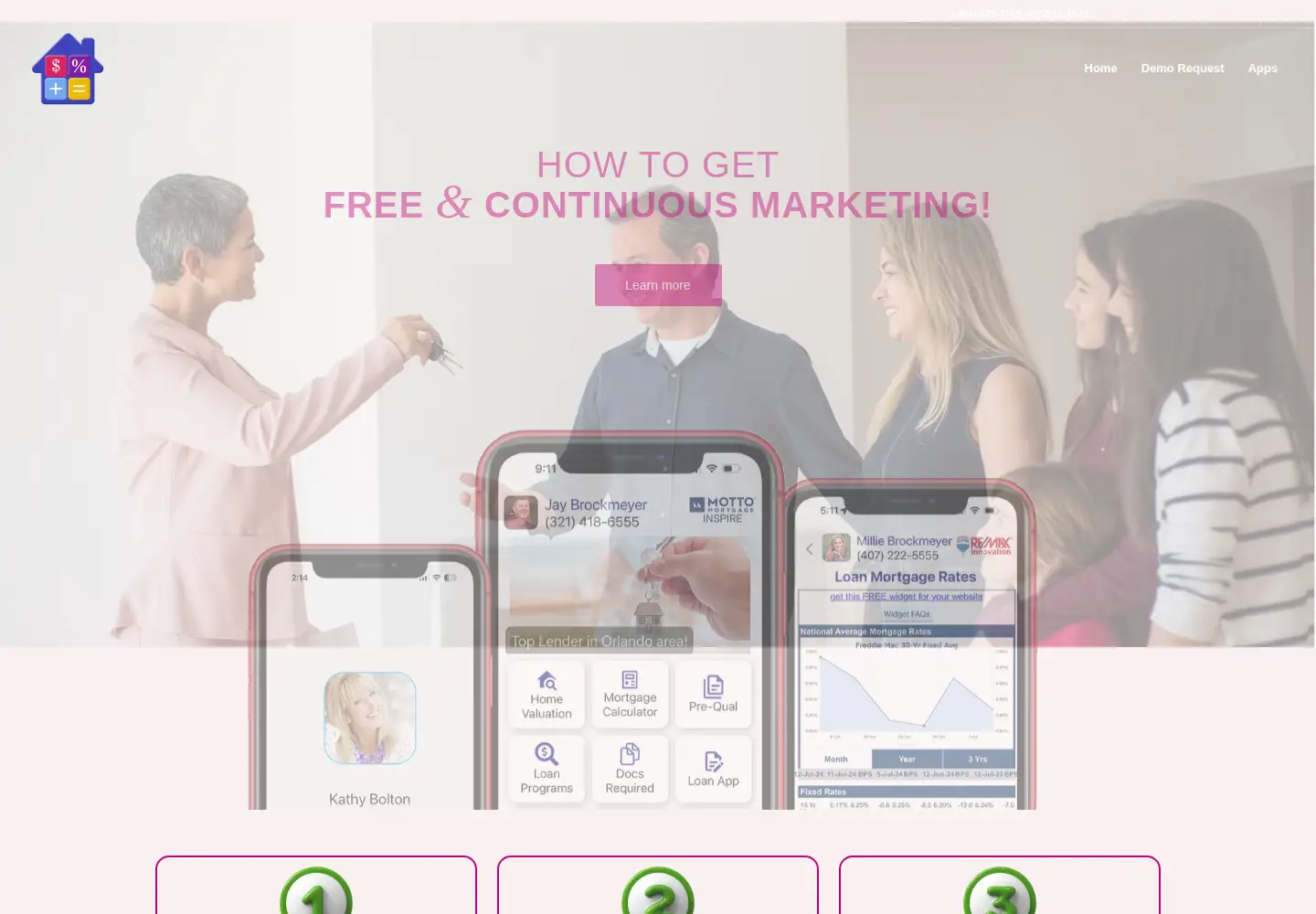 Screenshot of mortgagecalculatorforrealtors.com
