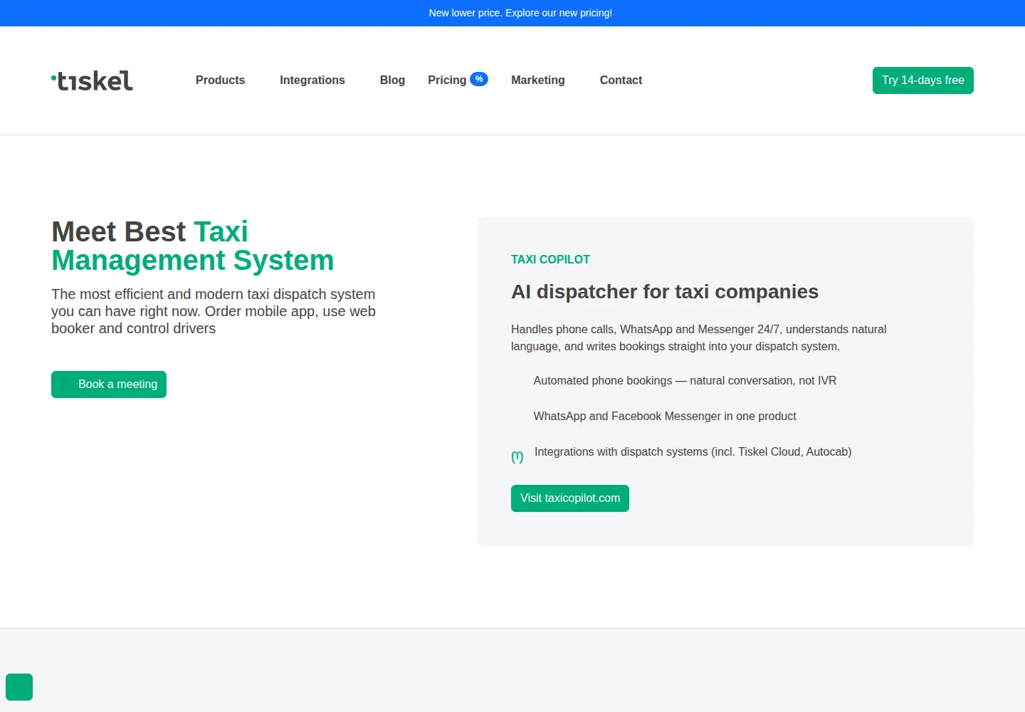 Screenshot of tiskel.com