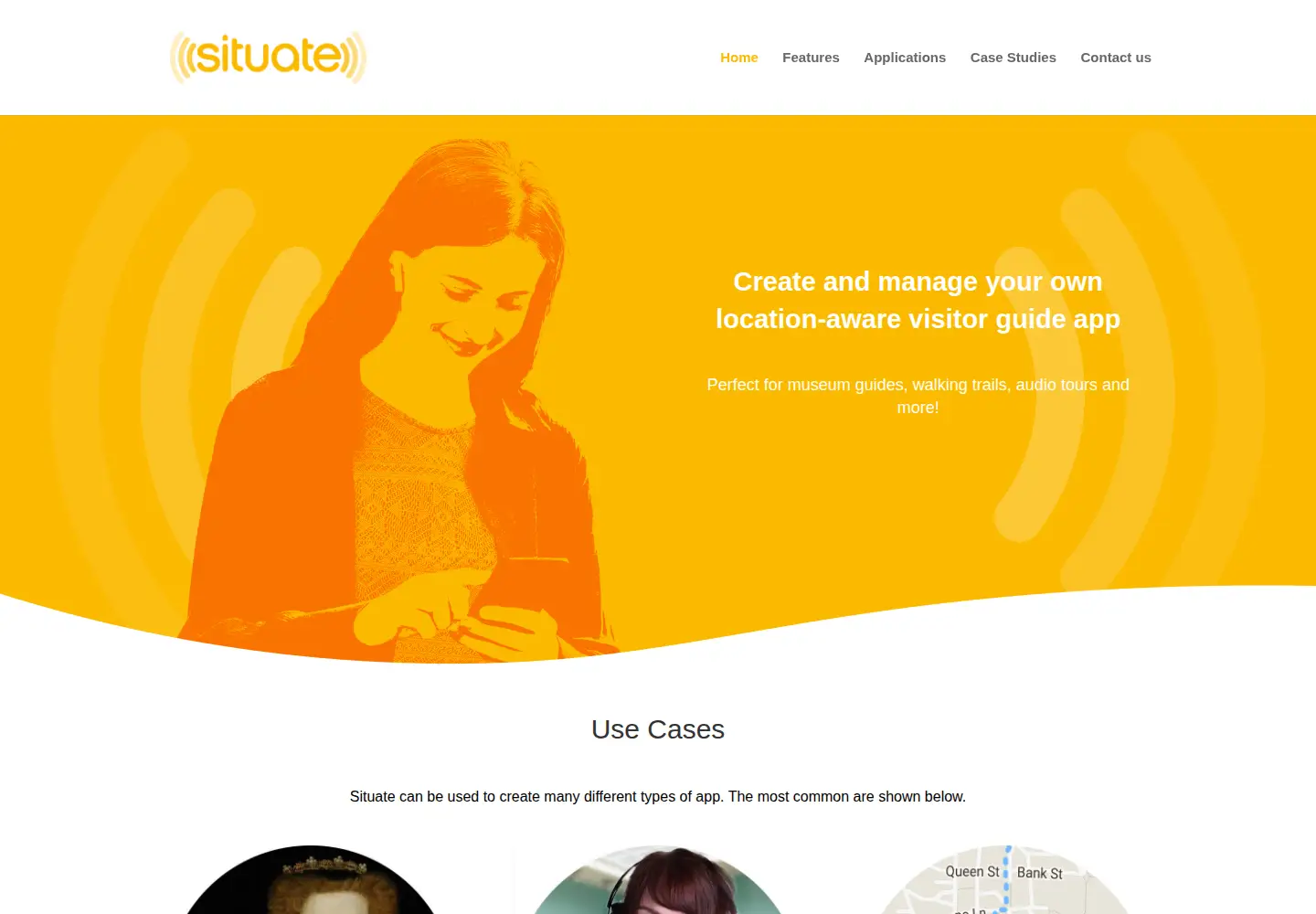 Screenshot of situate.io