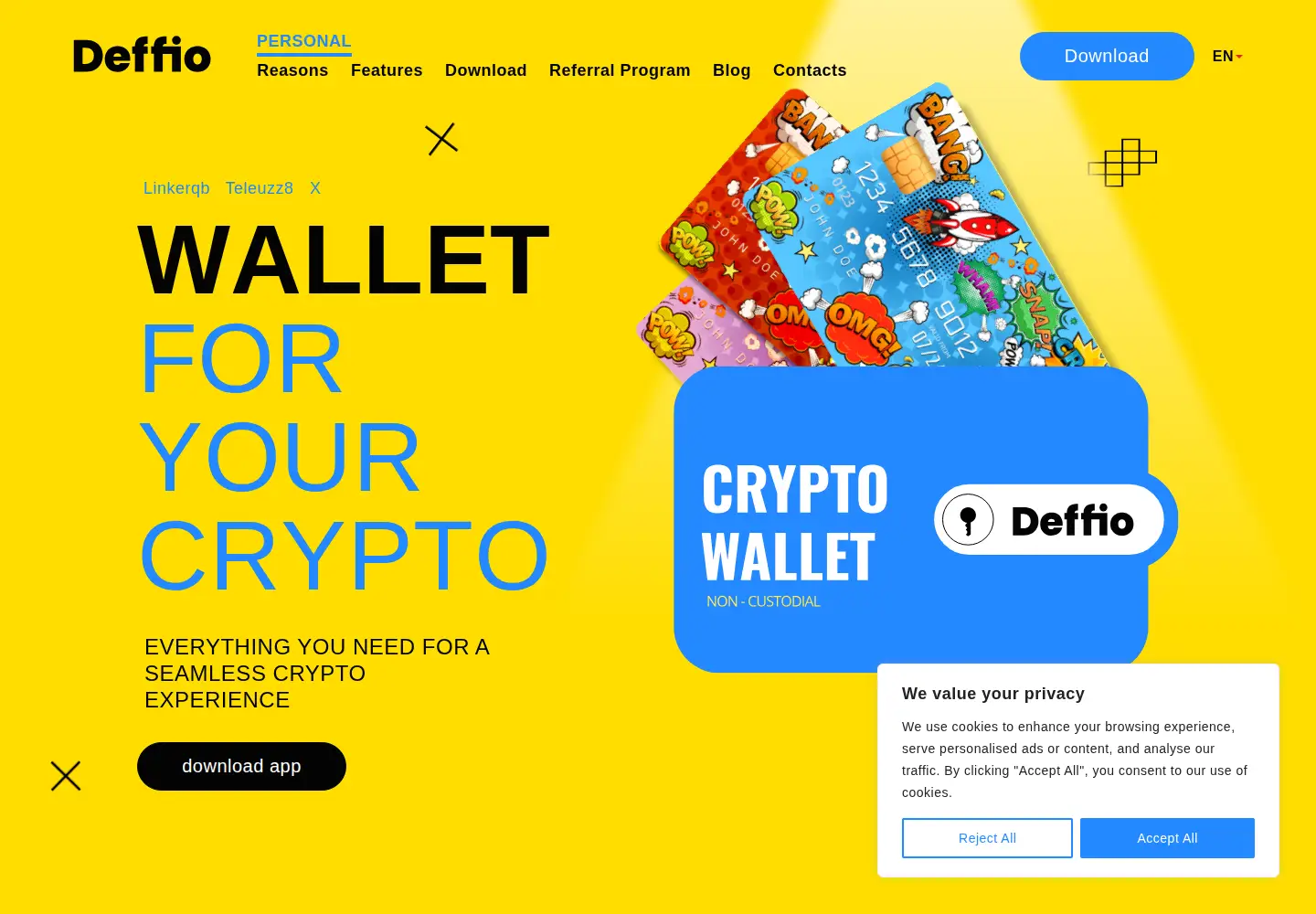 Screenshot of deffio.com