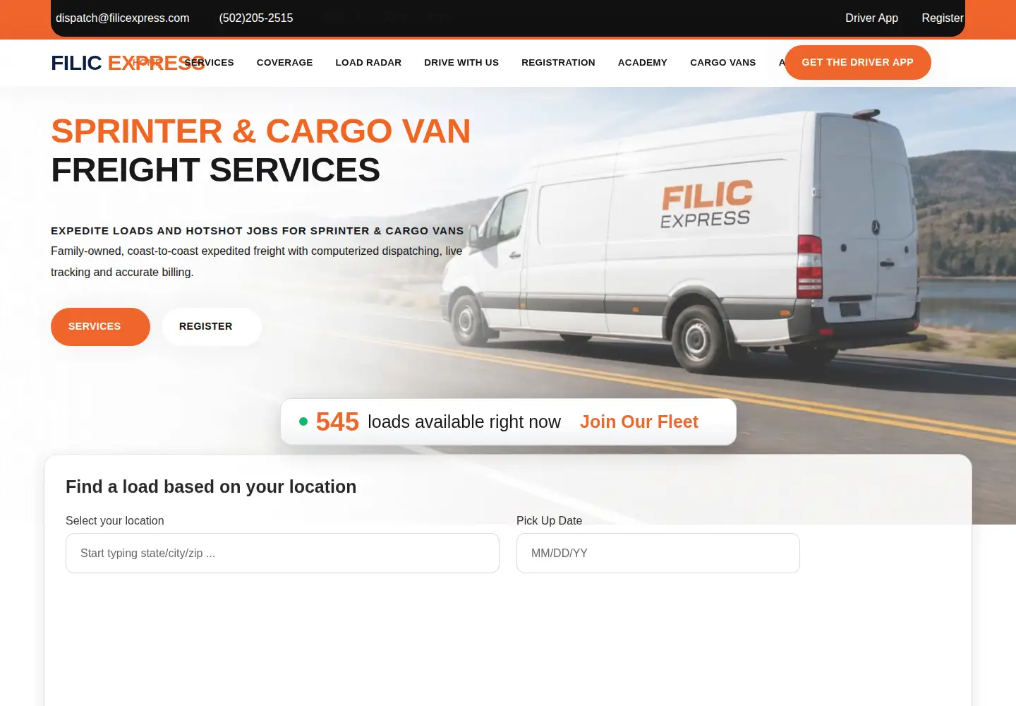 Screenshot of filicexpress.com