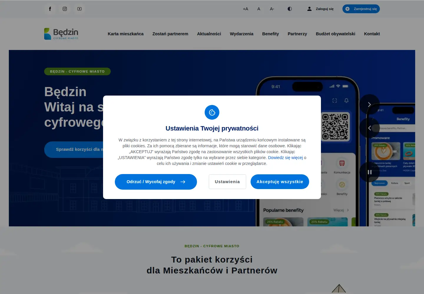Screenshot of cyfrowybedzin.pl