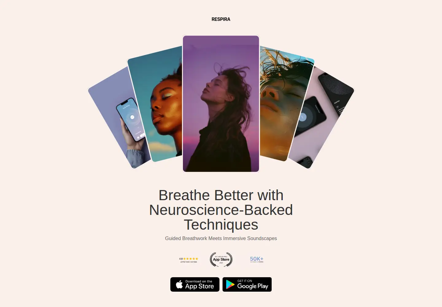 Screenshot of respira.app
