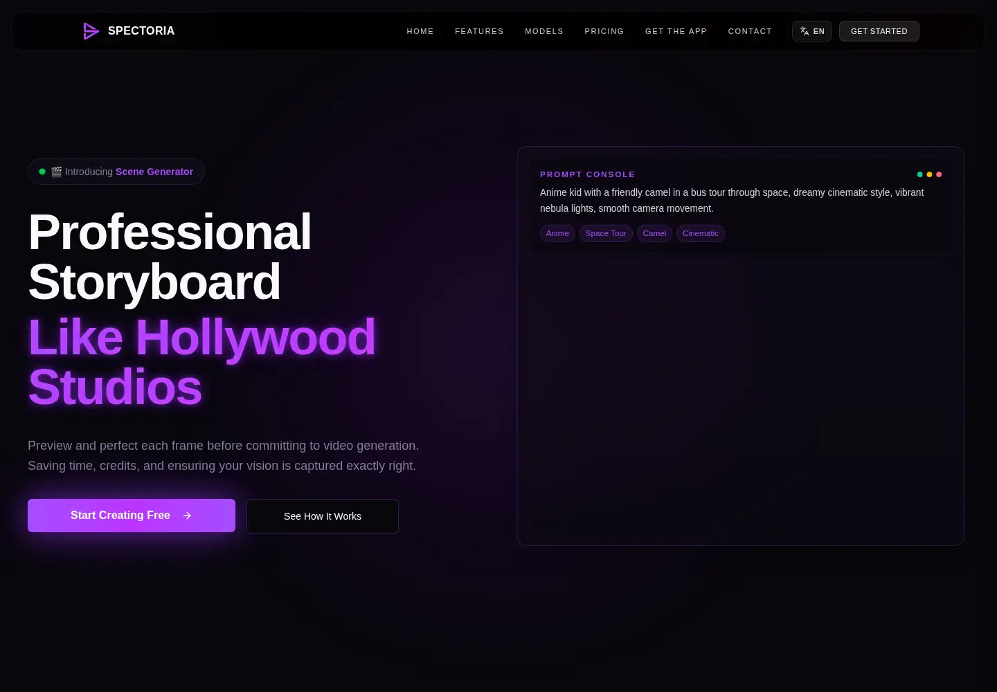Screenshot of spectoria.cc