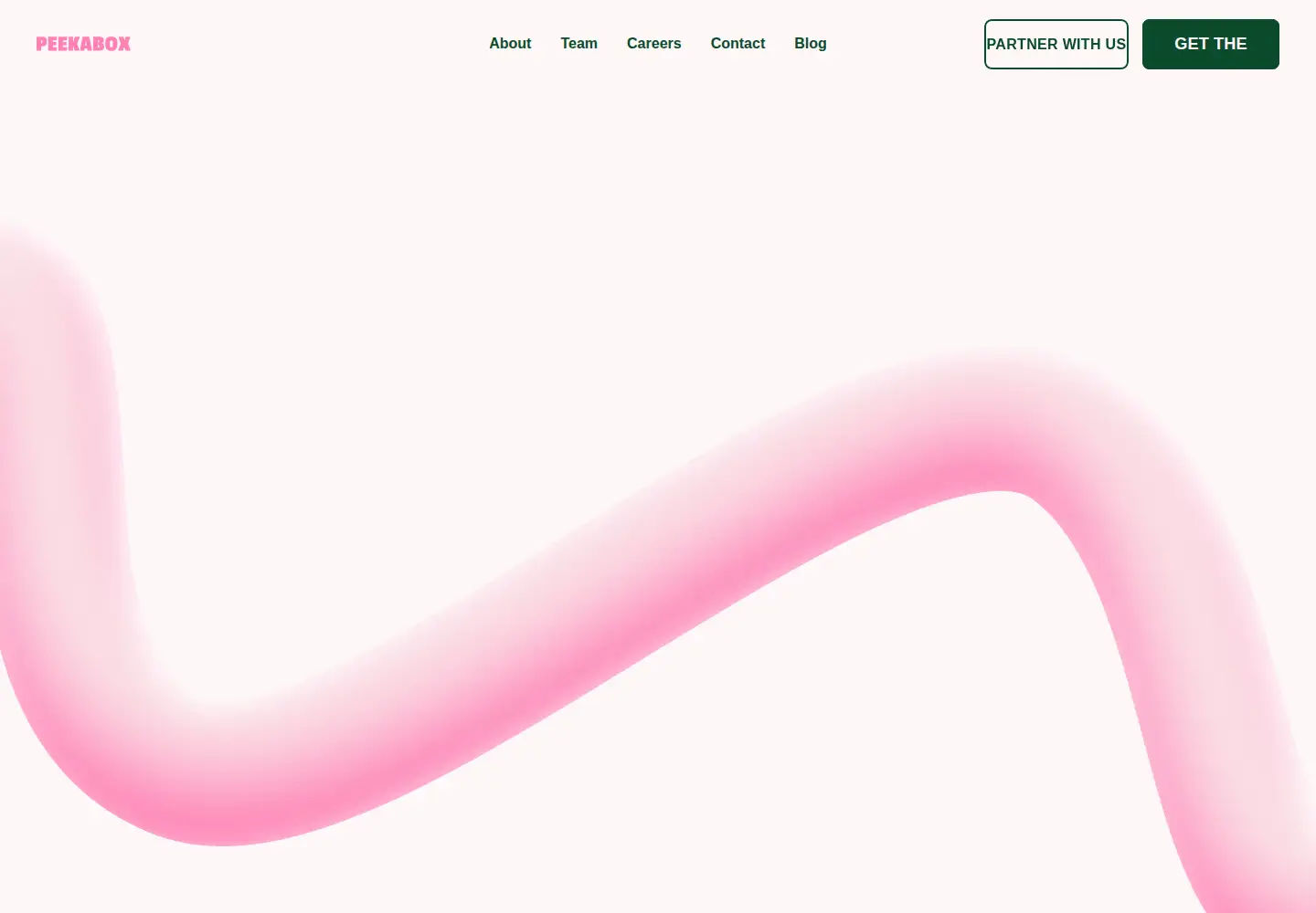 Screenshot of peekabox.co