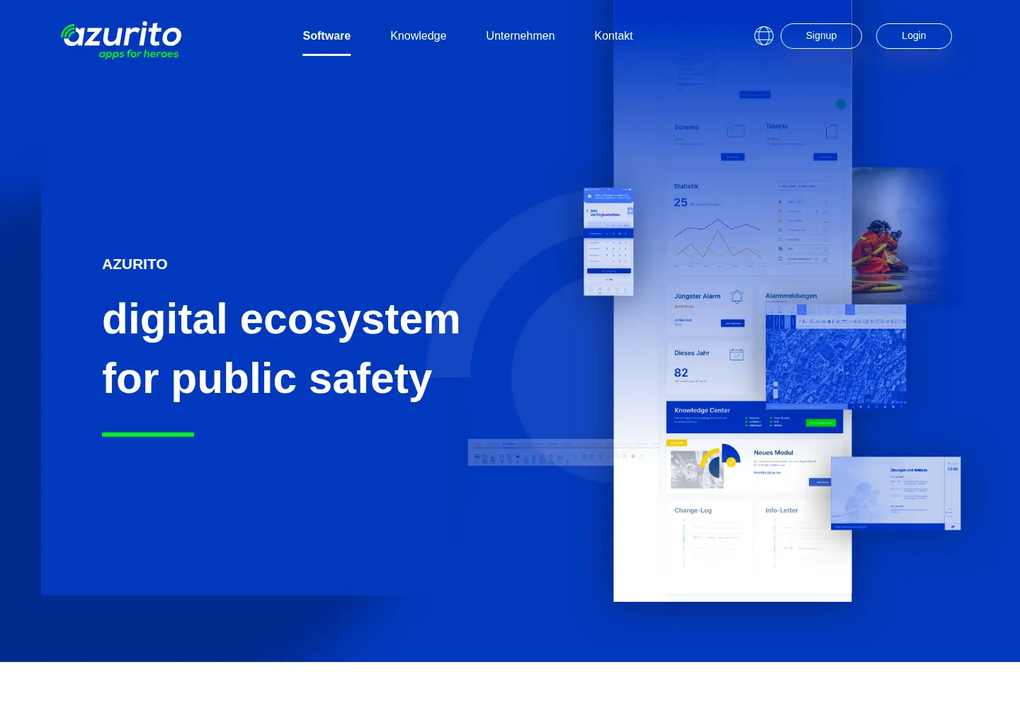 Screenshot of azurito.com